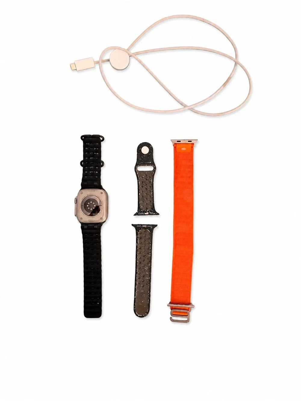 Apple Watch Ultra 1st Gen 49mm GPS + Cellular | Charger + 3 Bands
